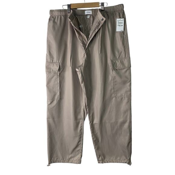 Pistola Jade Cargo Jogger Elastic Waist Pants Womens Size 2XL Taupe NWT $148 - Picture 8 of 16